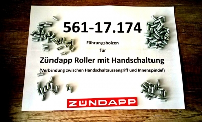 Führungsbolzen (im Schaltgriff die Fixierschraube) R50 RS50 3 oder 4 Gang Handschalter Typ561