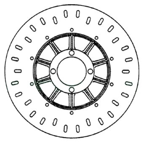 Bremsscheibe Brembo Serie Oro Ø 285 - 68B407D2