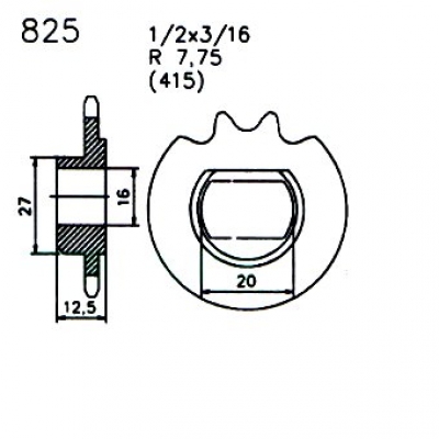 Ritzel original 12 Z