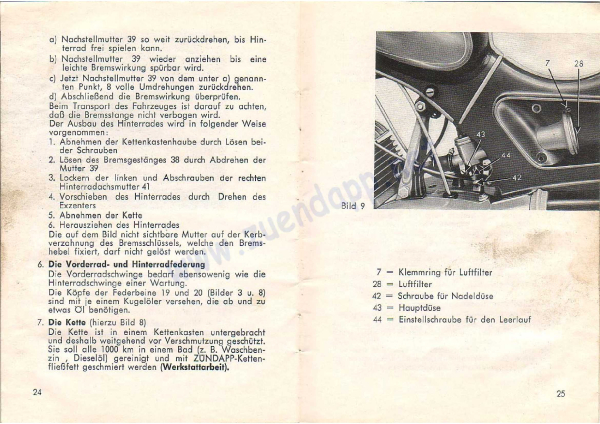 Bediehnung und Pflege Typ429