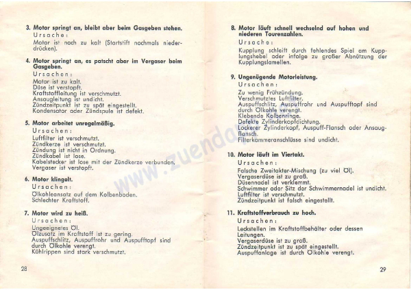 Bediehnung und Pflege Typ429