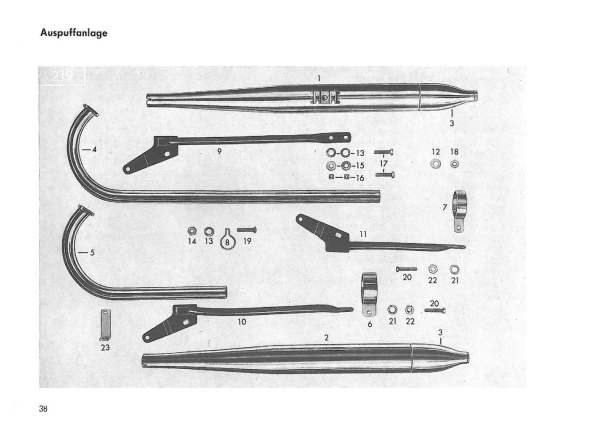 Ersatzteilkatalog Bergsteiger M50 M25 Typ 434