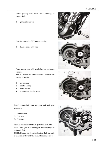 Wartungsanleitung Service Manual ODES Pathcross 650 850 1000 - 200Seiten