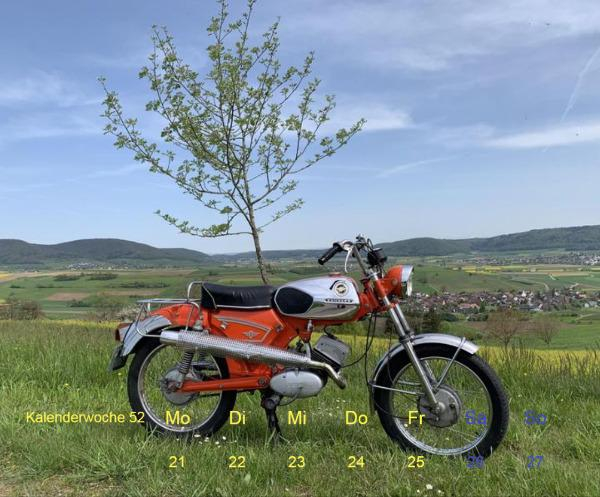 ZÜNDAPP Wochenkalender 2026 14x17cm