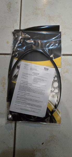 Bremsleitung KS80 K80 Typ530 usw.  800mm Stahlflex original Spiegler mit ABE