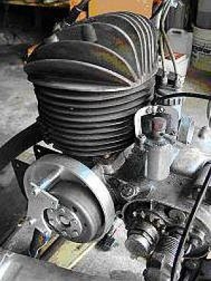 KTZ Zündanlage 12V 100W  kpl für die Zündapp Bella 150/200