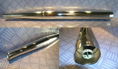 Auspuff Mofa Mokick 26mm