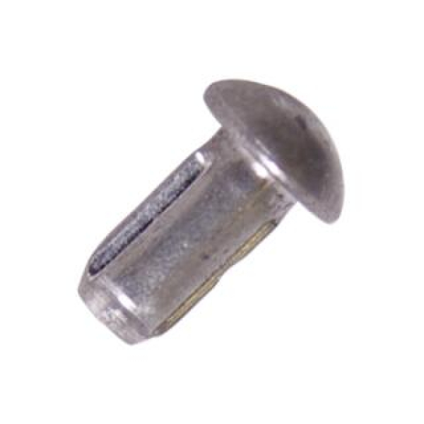 Halbrundkerbnagel (Niete) 2,5x5mm Typenschild