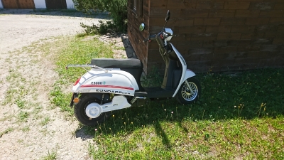 LUXXON ZÜNDAPPshop Mofa Roller elektrisch 25KmH