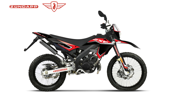 ZÜNDAPP Supermoto ZXM50 Mokick ZWEITAKT EURO 4