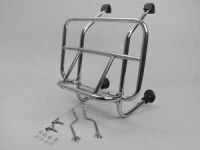 Frontgepäckträger in Chrom fürn R50 RS50