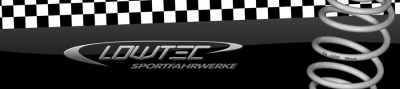 Übersicht aller verfügbarer Federn und Fahrwerke LOWTEC