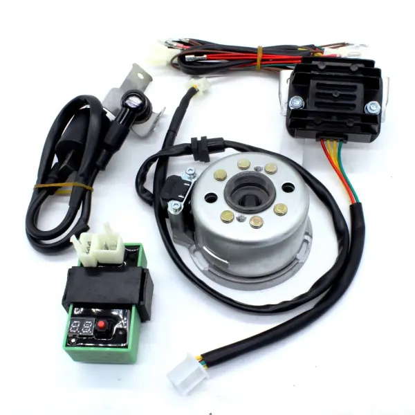 RZT Zündung Delta 25/ 90mm für 50ccm Zündapp - mit Standart ECU passend für Zündapp KS50 GTS50 C50 CS50 Typ529 Typ448 usw.