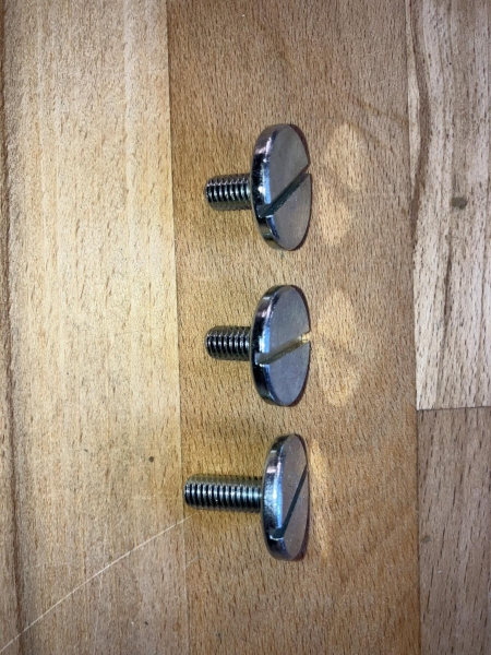 Seitendeckelschrauben Set für Typ442 und Typ444 Mofa Moped 6teilig
