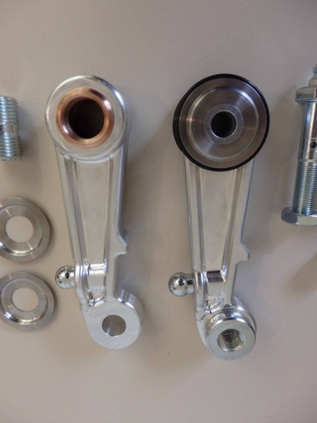 Schwinghebel R50 RS50 usw. vollständig SET LINKS - rechts