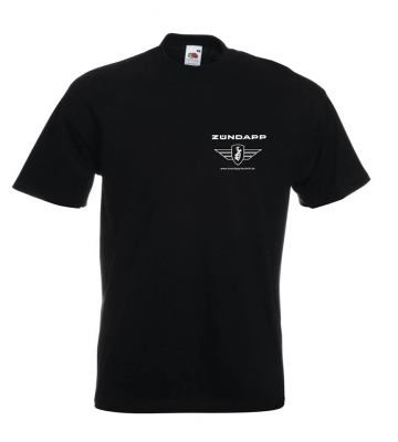 Tshirt mit Sponsoraufschrift  Logo