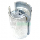 Gasschieber  Durchmesser 24,5 mm  Höhen 36 mm