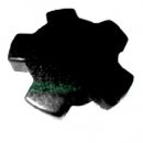 Tankdeckel schwarz, sternförmig 30 Ø