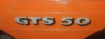 Abziehbild Aufkleber Seitendeckel "GTS 50" Set