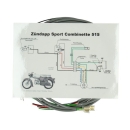 Complete wiring Typ515 grey or black