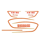 Decore KS80 Touring bestehend aus allen nötigen Aufklebern   Typ530 070