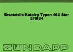 Ersatzteilkatalog Typ462 Mofa Star1 Star2