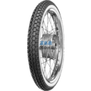 Reifen 2 3/4 - 17 45J KKS10 WW TT 21x2.75 WEISSWAND inkl. Felgenband und Schlauch