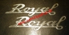 Schriftzug Royal Seitenwagen