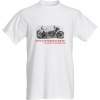 Tshirt mit Sponsoraufschrift Fahrzeug und Logo