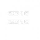 Schriftzug ZD 10 Typ 446-210 -211